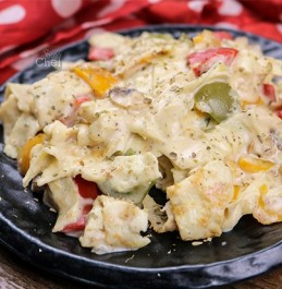 Creamy Egg Noodles Recipe
